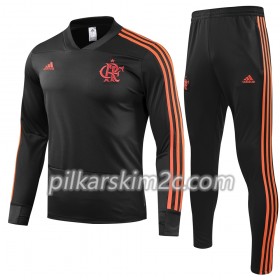Flamengo Komplet Bluzy Treningowe Czarny 2018-2019